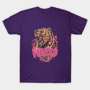 Fierce Bear- Embrace Your Inner Beast T-Shirt